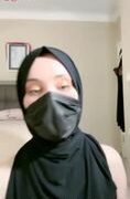 Türbanlı ifşa Tango Boncuk nude yayın yaptı