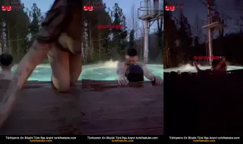 Tango Doa Akşam Yemeği Sevgilisinin Havuzunda Sevişiyor